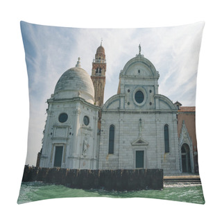 Personality  Wall Of Cemetery Island Of San Michele, Venice, Italy - Sep, 2021. High Quality Photo Pillow Covers