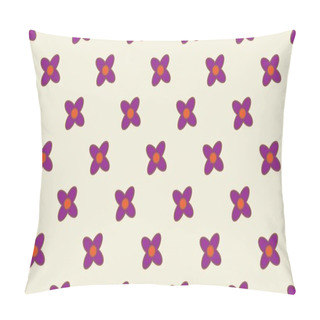 Personality  Colored Background With Different Accessories Pillow Covers