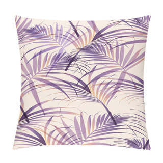 Personality  Tropical Leaves Pattern Pillow Covers