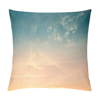 Personality  Colorful Of Sunset Sky Pillow Covers