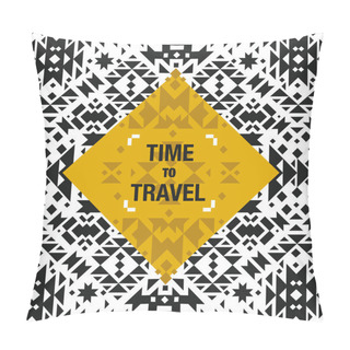 Personality  Vector Geometric Card Template Pillow Covers
