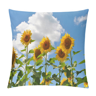Personality  Happy Sunflowers Pillow Covers