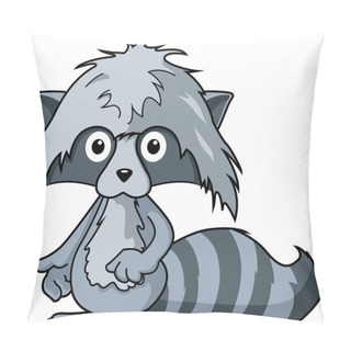 Personality  Cute Raccoon Pillow Covers