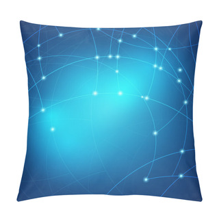 Personality  Abstract Background,  Vector Illustration  Pillow Covers