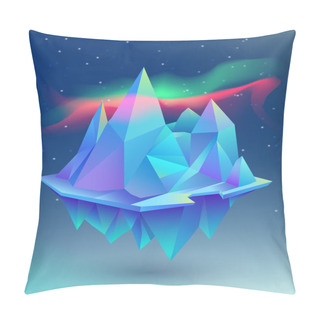 Personality  Pretty Low Poly Mountains Pillow Covers