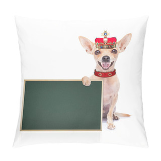 Personality  Crown King Dog Pillow Covers