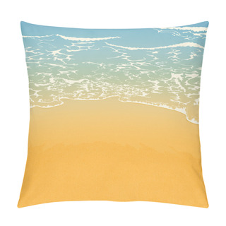 Personality  Beach And Sand Pillow Covers