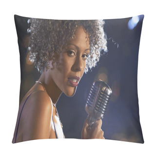 Personality  Jazz Singer Pillow Covers