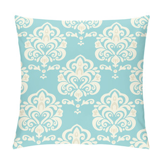 Personality  Damask Seamless Vector Pattern Luxury Pillow Covers