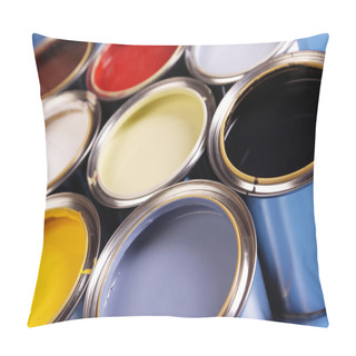 Personality  Paints, Brushes And More! Pillow Covers