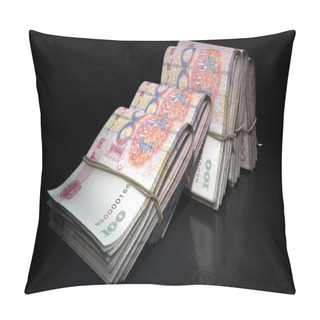 Personality  Wads Of Notes Pile Dark Pillow Covers