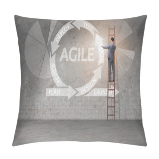 Personality  Concept Of Agile Software Development Pillow Covers