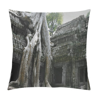 Personality  Angkor Wat Temples In Cambodia Pillow Covers