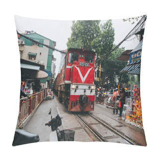 Personality  Train Pillow Covers