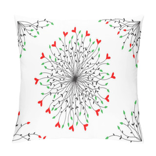 Personality  Stalks And Hearts Dacoration Pillow Covers