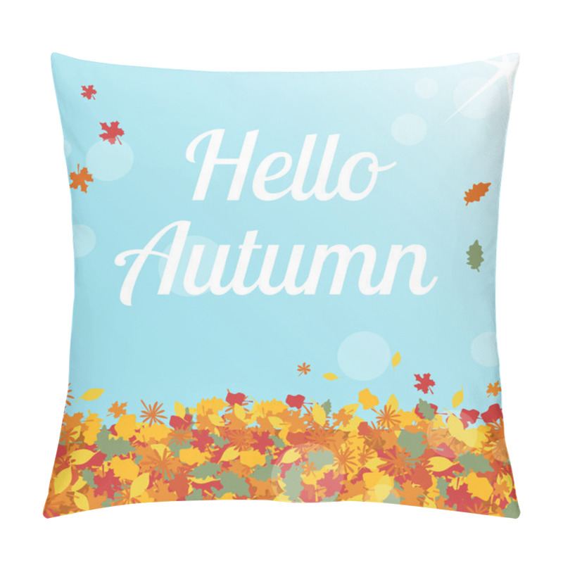 Personality  Hello autumn pillow covers