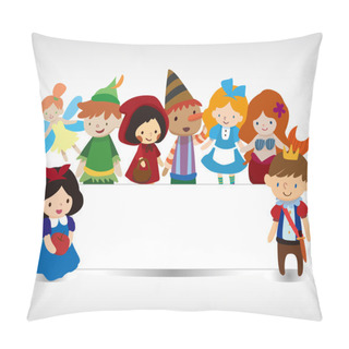 Personality  Cartoon Story Card Pillow Covers