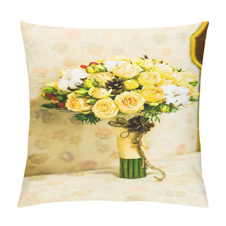 Personality  Wedding Bouquet Pillow Covers