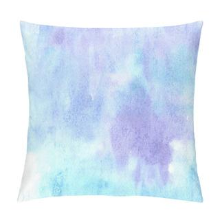 Personality  Watercolor Abstract Background. Hand Painted Watercolor Background. Colorful Background Pillow Covers