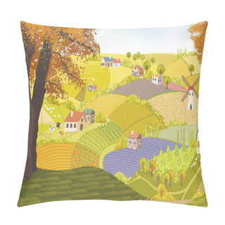 Personality  On A Farm Pillow Covers