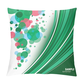 Personality  Abstract Vector Background. Pillow Covers