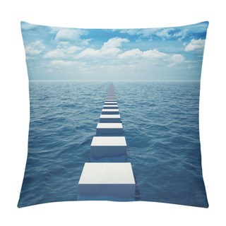Personality  Abstract Way In Sea Pillow Covers