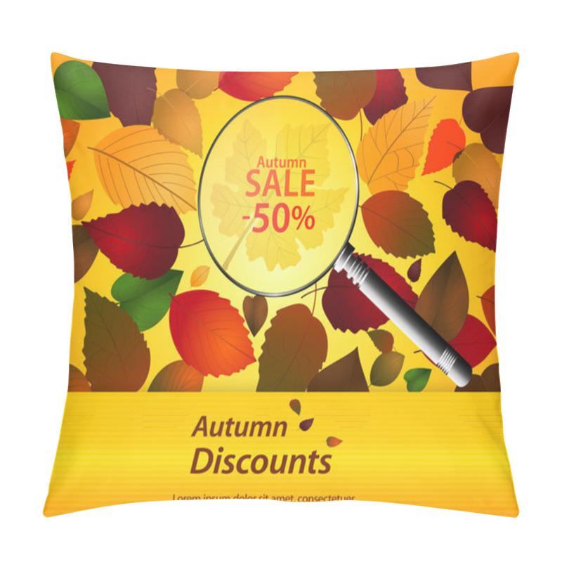 Personality  Autumn discounts landscape  pillow covers