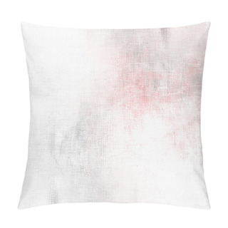 Personality  Soft Watercolor Background White Grey Pink - Abstract Pale Painting Pillow Covers