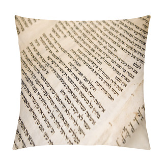 Personality  Ancient Torah Scoll Pillow Covers