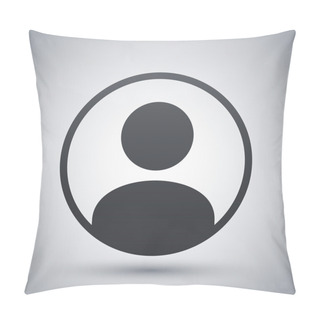 Personality  Vector User Icon Pillow Covers