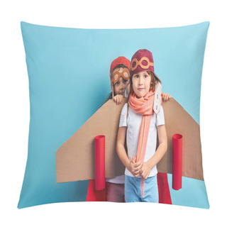 Personality  Team Of Two Pilot Kids Pillow Covers