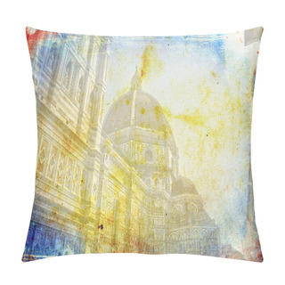 Personality  Florence Art Illustration Texture Pillow Covers