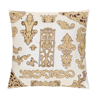 Personality  Pattern In Rococo Style Pillow Covers