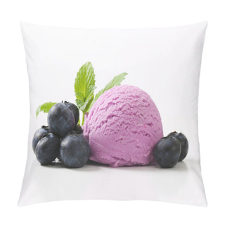 Personality  Blueberry Ice Cream Pillow Covers