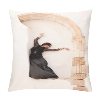 Personality  Flamenco And Old Church Pillow Covers