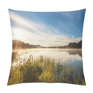 Personality  Lake On Alaska Pillow Covers