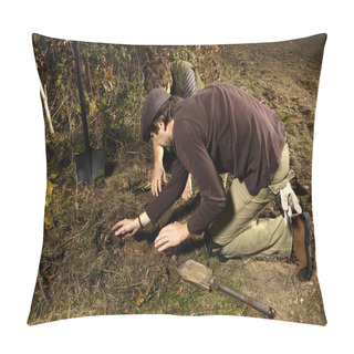Personality  Something Is Here Pillow Covers