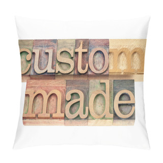 Personality  Custom Made In Wood Type Pillow Covers