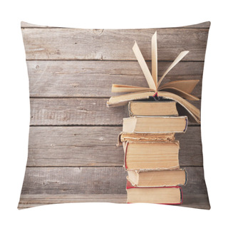 Personality  Old Books Stack Pillow Covers