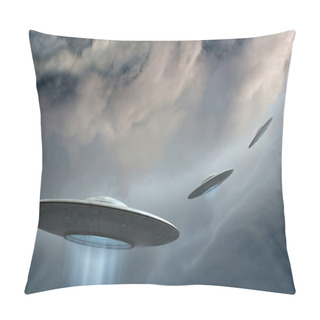 Personality  Flying Saucers Pillow Covers
