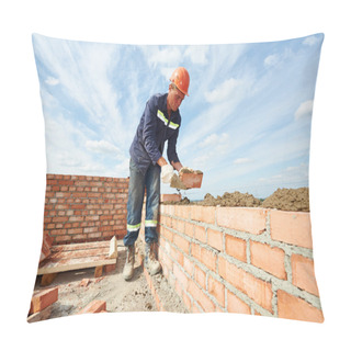 Personality  Construction Mason Worker Bricklayer Pillow Covers