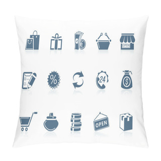 Personality  Shopping Icons | Piccolo Series Pillow Covers