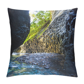 Personality  Hiking In A Canyon During A Sunny Day, Bras De La Plain At Reunion Island Pillow Covers