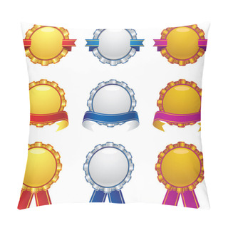 Personality  Awards Badge Design Set Pillow Covers