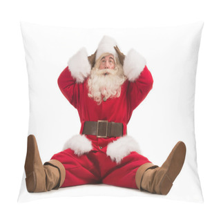 Personality  Hilarious And Funny Santa Claus Pillow Covers