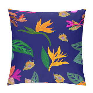 Personality  Tropical Rainforest Palette. Pillow Covers