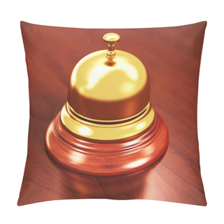 Personality  Hotel Reception Bell Pillow Covers