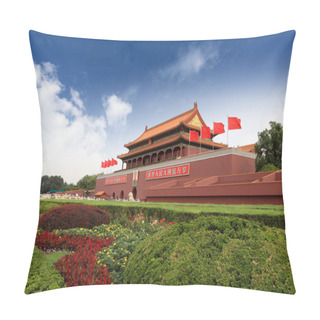 Personality  Tiananmen Gate In Beijing Pillow Covers