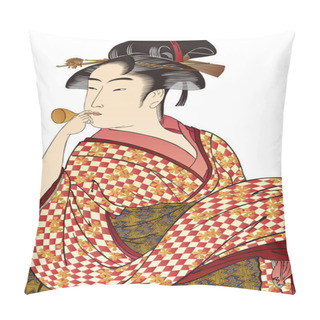 Personality   Daughter Blowing A Beadro Pillow Covers