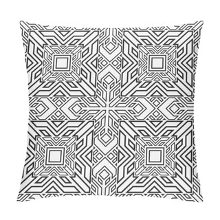 Personality  Seamless Geometrical Abstract Background. A Simple Modern Fashionable Pattern For Design Of The Card, The Poster, A Flyer, A Cover. Vector Illustration. Pillow Covers